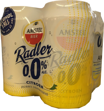 Amstel Radler 0.0% Set van 4 blikken á 0,355 liter